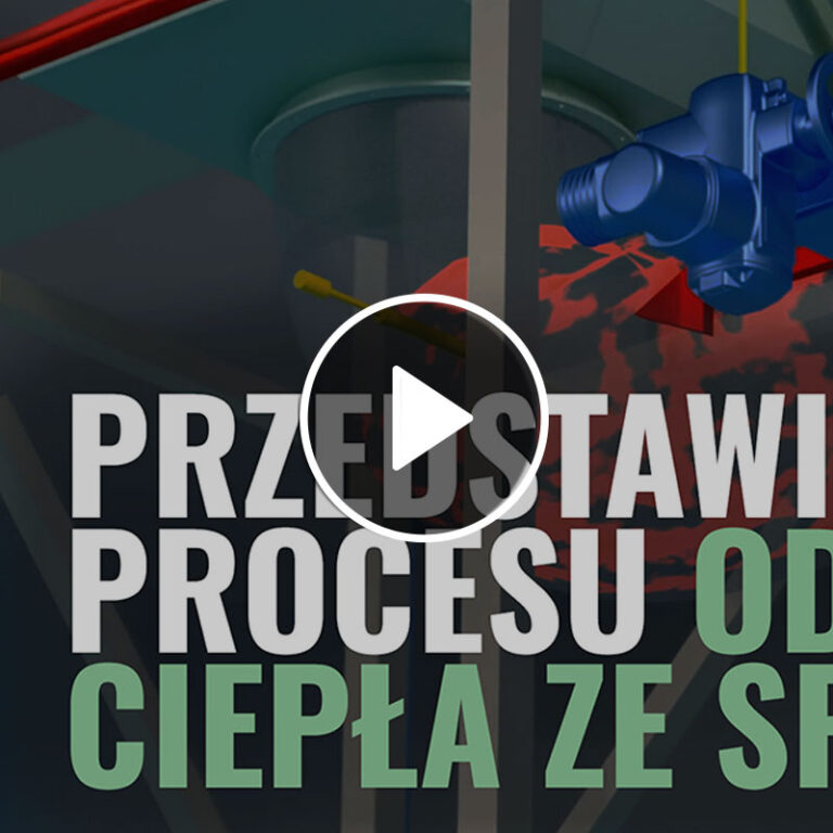 Film pokazujący odzysk ciepła ze spalin do dalszego podgrzewu z wykorzystaniem ekonomizera