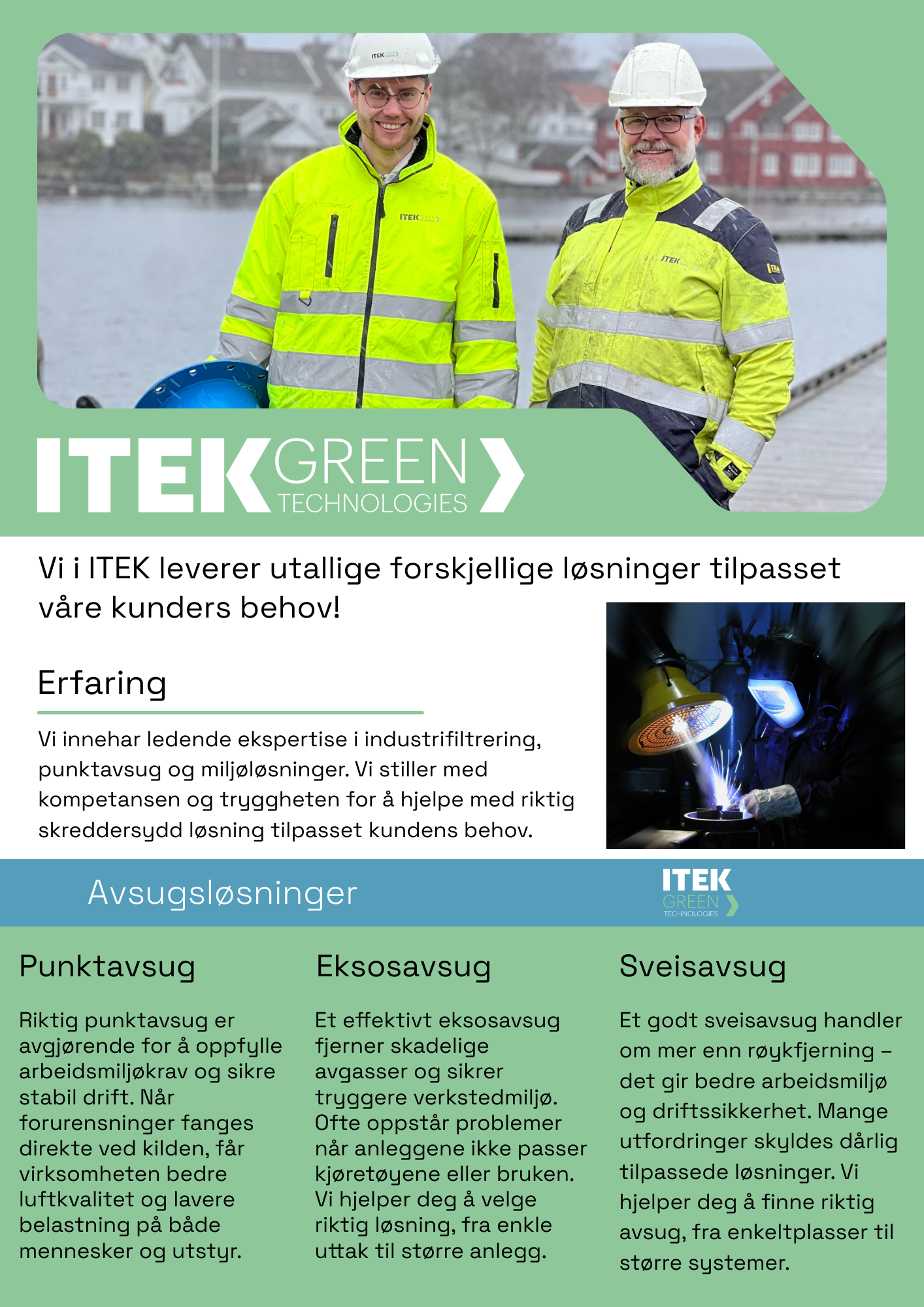ITEK Geovent – erfaring og avsugsløsninger