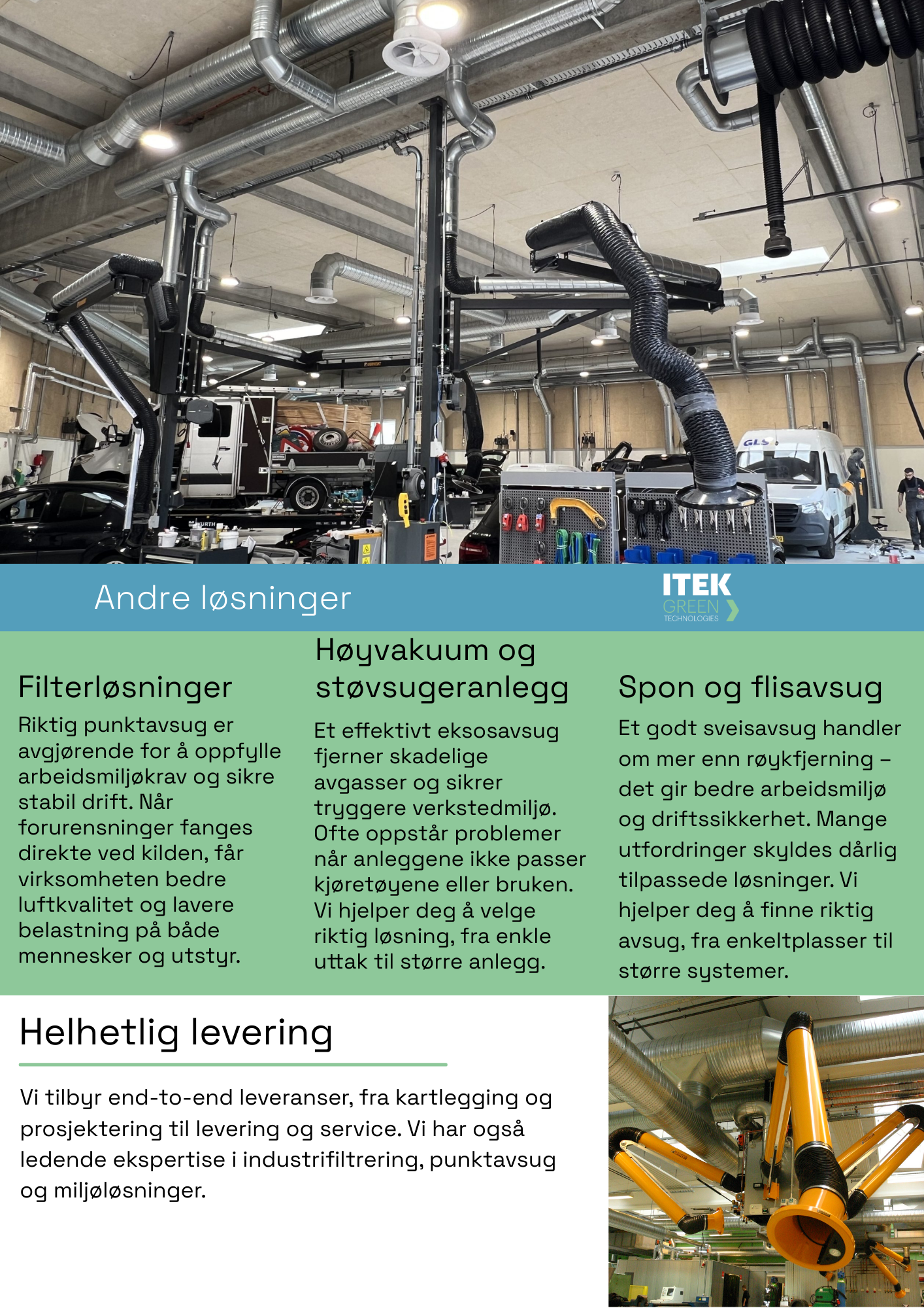 ITEK Geovent – filterløsninger og helhetlig levering
